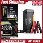 6000A Car Jump Starter Battery Booster Power Bank Pack Fast Charger + Carry Case