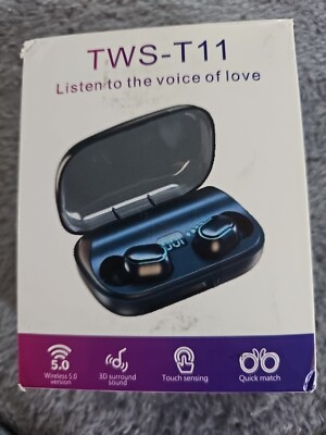 TWS-T11 Wireless Earbuds Black