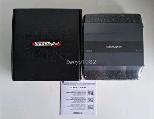 Soundigital 3000.1-2 Ohms Evo6 / Amplificador Digital 3000 Watts Rms Nuevo Modelo 2025 - Imagen 8 de 18