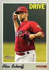 2019 TOPPS HERITAGE MINORS #45 - ALEX SCHERFF