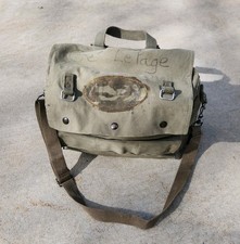 Ww2 U.S Military Bag With Strap Vintage Green Cross Body