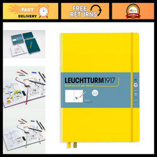 A4 Hardcover Sketchbook - 112 Pages, 150g/m  Paper, Lemon Color, Art Journal