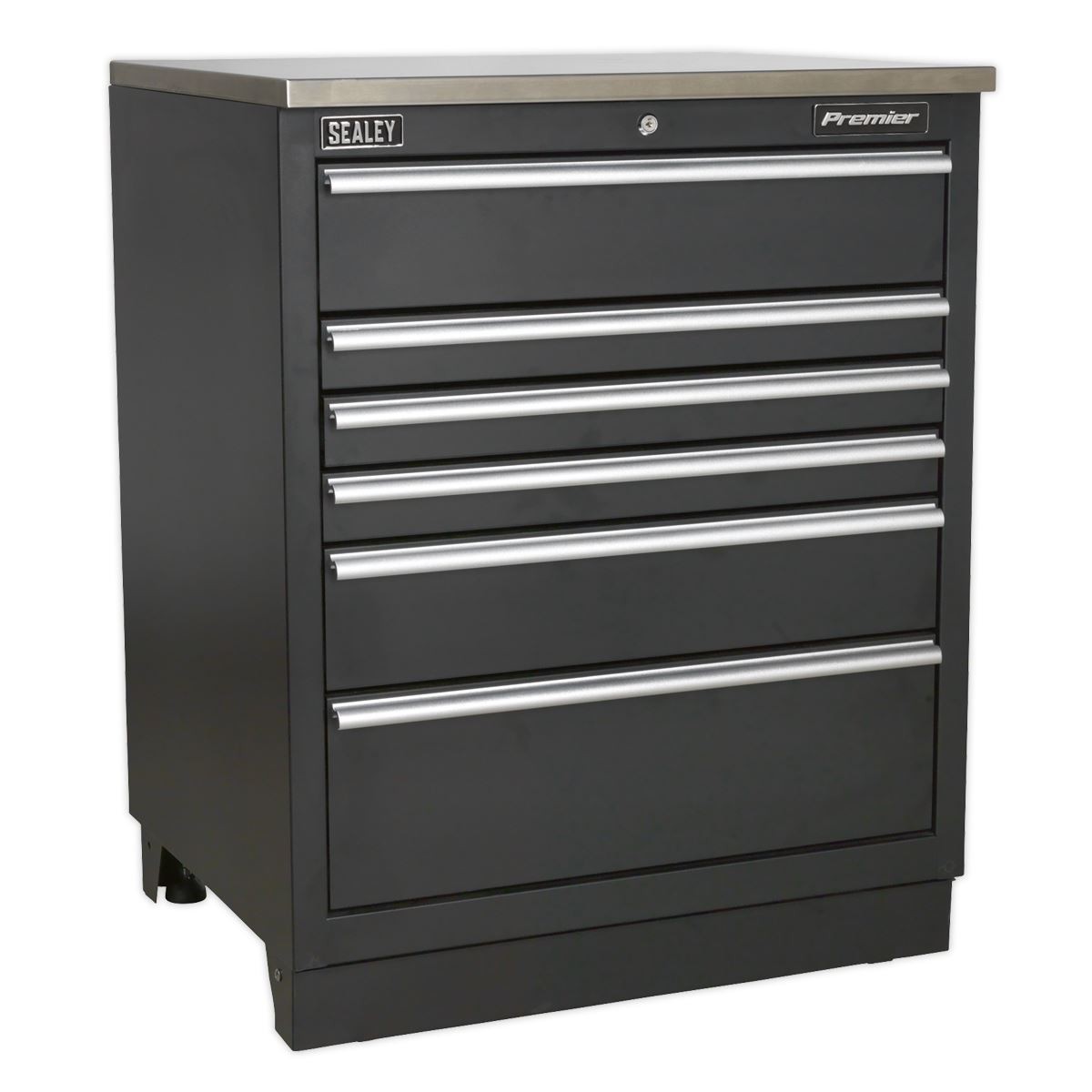 Sealey Modular Floor Cabinet 6 Drawer 775mm Heavy-Duty - Part No. APMS03 - Image 3