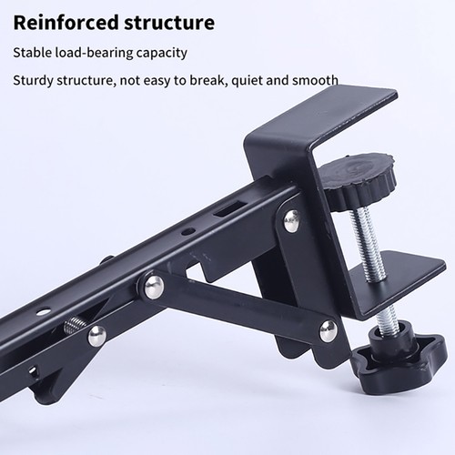 1 Pair Foldable Punching-Free Desktop Extending Boards Holder - Afbeelding 5 van 12