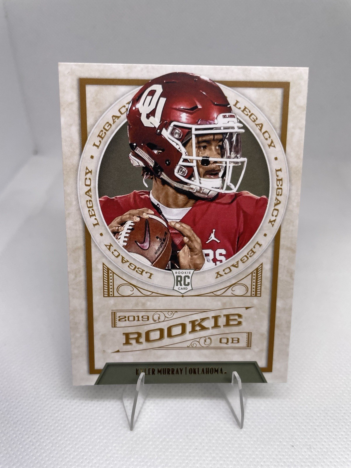 2019 Panini Legacy #182 Kyler Murray - Oklahoma Sooners RC