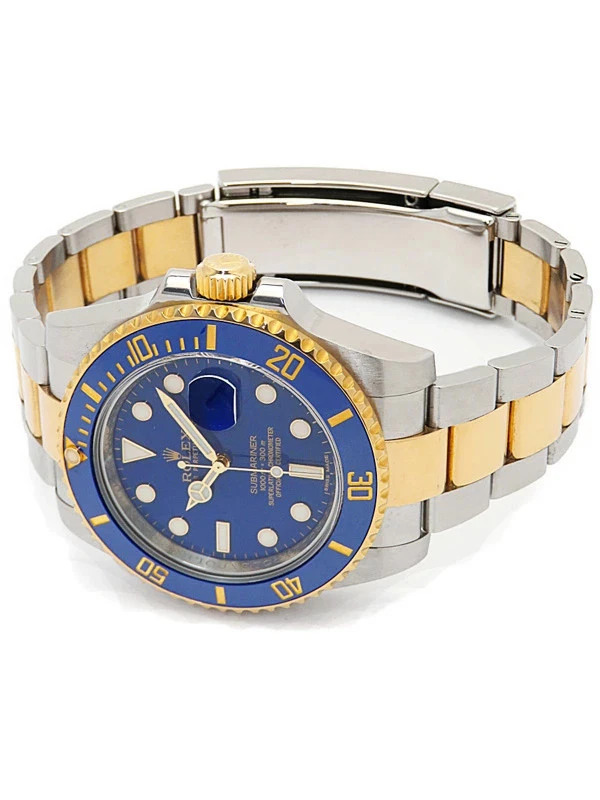Reloj Rolex Submariner Fecha Azul Sub 116613LB Azul Hombre Usado #112426 Foto 2 de 4