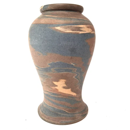 Antique Niloak Mission Swirl Baluster Art Pottery Vase | Arts & Crafts