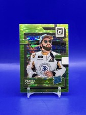 2023 Donruss Optic NASCAR Racing #14 Parker Chase Lime Green Pulsar Prizm SP