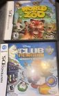 World of Zoo & Club Penguin Herbert’s Revenge Nintendo DS Complete With Manual