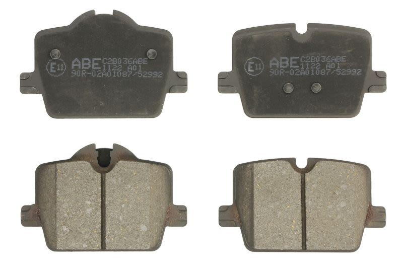 Plaquettes de frein ABE C2B036ABE pour Mazda 3 2.0 de 2018 en céramique