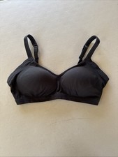 Warners RM3911 Blissful Benefits Underarm Smoothing Bra Womens Medium Black