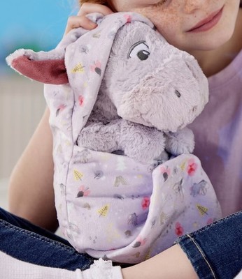 NEU Offizielles Disney Eeyore Babys Stofftier in Swaddle Winnie Puuh - 25 cm