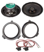 ACV 16,5Cm 100Watt 2-Wege Lautsprecher FüR Mercedes E-Klasse W211 FronttüR Heck