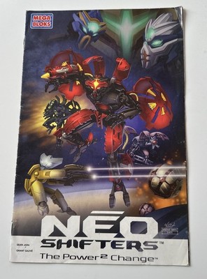 Neo Shifters # 1 , 2007 Mega Bloks Brand Canadian Edition Comic Book 