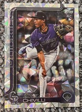 2025 Topps Series 2 - Angel Chivilli #370 Diamante Foilboard (RC)