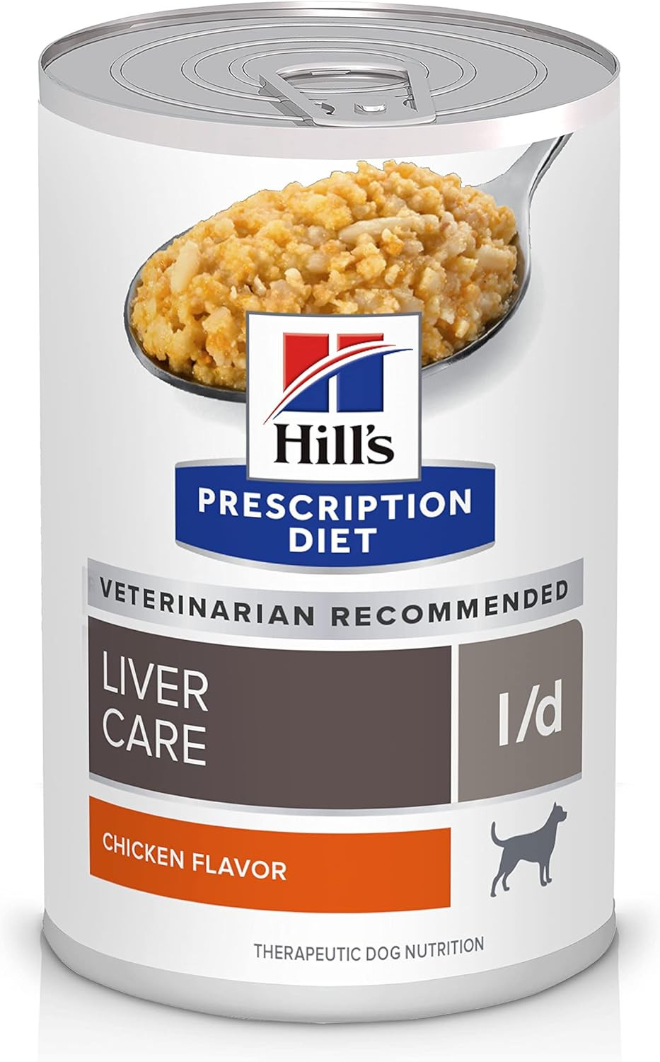 L/D Liver Care Wet Dog Food, Veterinary Diet, 13 Oz. Cans, 12-Pack
