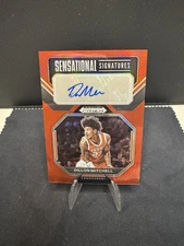 2023 Prizm Draft Dillon Mitchell /149 Red Sensational Signatures Auto #SS-DLM