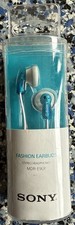 Sony MDRE9LP Earbud Headphones - Clear Sound - Blue