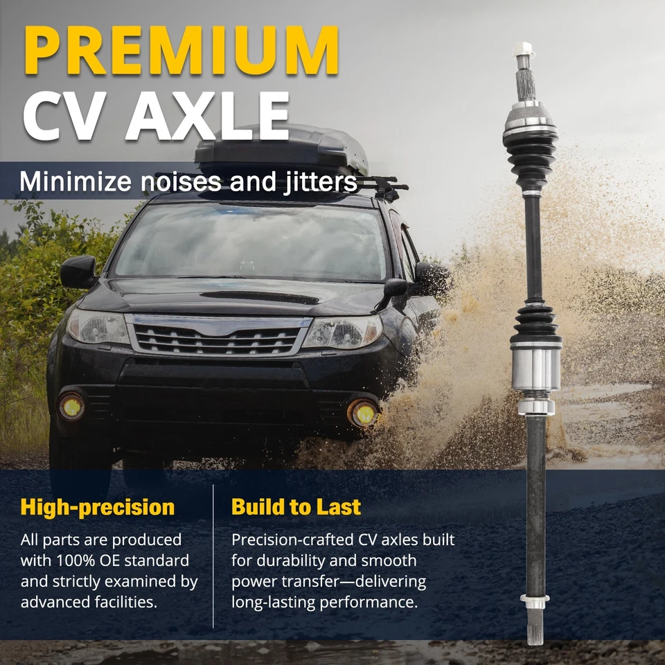 L4 2.5L Front Right CV Axle for 2013 2014 2015 2016 2017 2018 Nissan Altima - Imagem 3 de 4