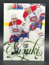 2025-26 Flair Hockey Nick Suzuki Forecheck /349 #65 Montreal Canadiens
