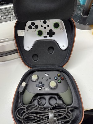 PowerA Fusion Pro Wired Controller With Case And Accessories. Has Stick Drift