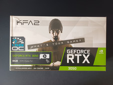 KFA2 GeForce RTX 3050 (1-Click OC), 8GB GDDR6, HDMI, 3x DP