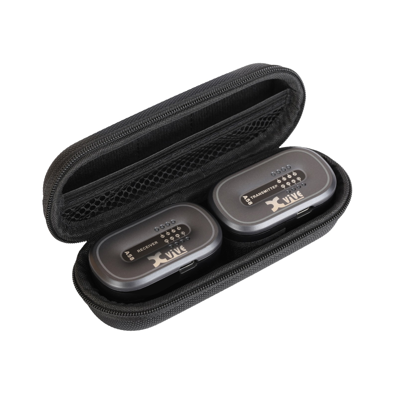 XVIVE A58 Sistema Wireless per Chitarra, 5.8GHZ, Grigio (NUOVO) foto 4