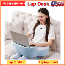 Lap Desk, Lap Desk For Laptop W Cushion, Laptop Desk, Laptop Stand For Bed, PU