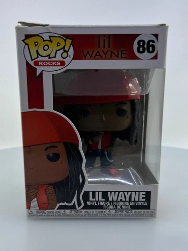 Funko POP! Rocks Lil Wayne #86 Vinyl Figure DAMAGED BOX SEE PICS