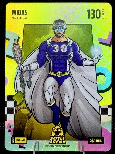 Midas `Steph Curry` Bo Jackson Battle Arena 80's Rad Steel