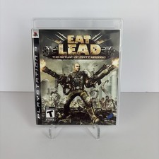 Eat Lead: The Return of Matt Hazard (Sony PlayStation 3, 2009) PS3 Complete CIB