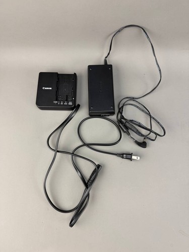Canon CG-A20 Battery Charger W/ Canon CA-CP200L Power Supply
