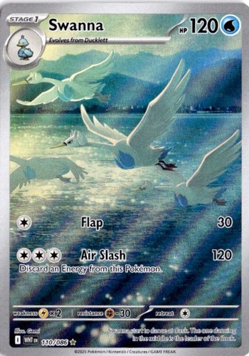 Swanna Holofoil [WHT - 110/086]