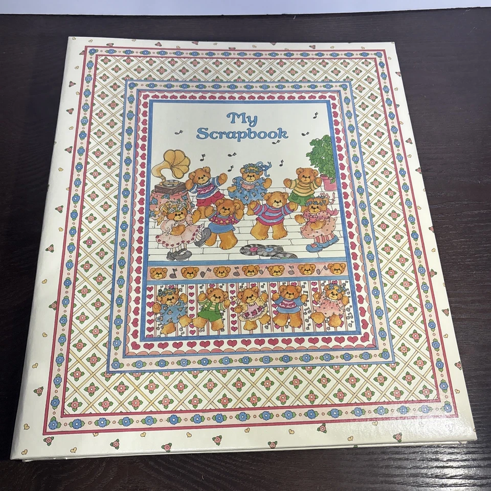 复古 Lucy Bear 1986 泰迪熊设计 LUCY RIGGS Gibson 未使用 14x12 盒装 — 第 3/4 张图片