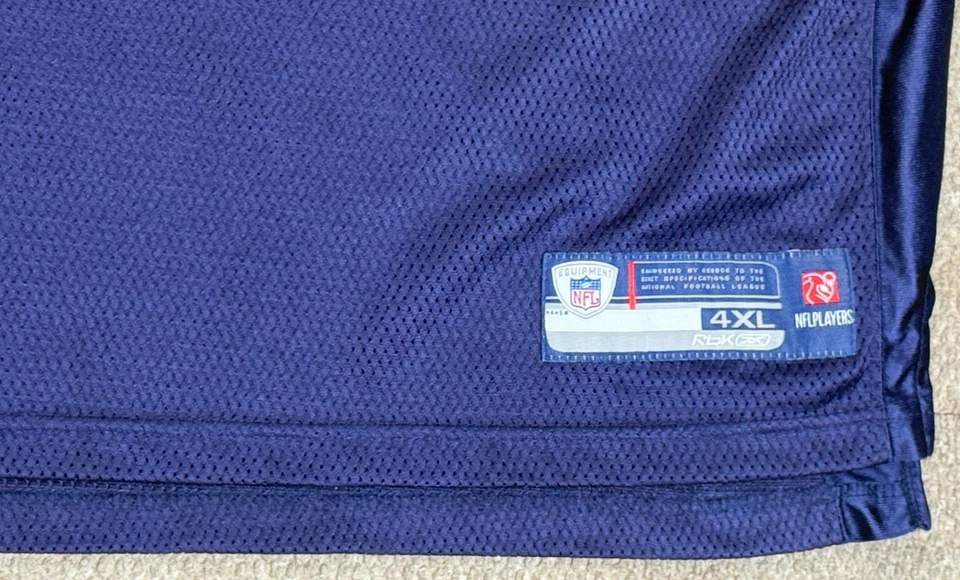 Camiseta de fútbol americano Reebok NFL Dallas Cowboys #82 Jason Witten talla 4XL Foto 4 de 4