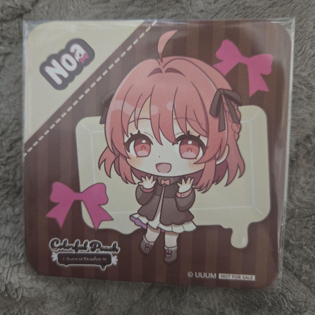 Colorful Peach Valentine's Sweets Paradise Bonus Coaster Noa