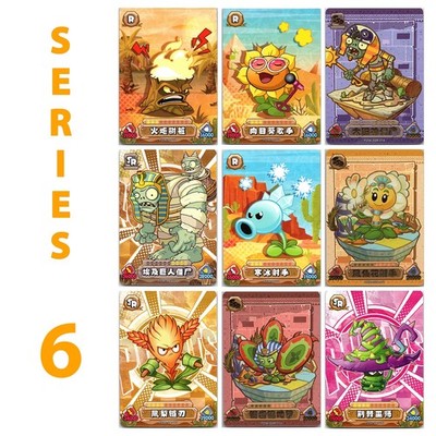 Plants vs Zombies Trading Cards...Series 6...Complete Your Collection!
