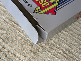 Castlevania 1st First Print Hangtab Circle SOQ NES Nintendo Complete CIB Overlap