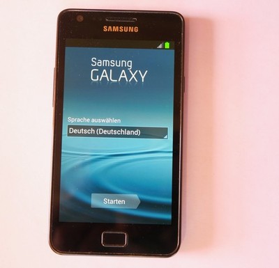 Samsung Galaxy S2 GT-I9100 Simlockfrei schwarz