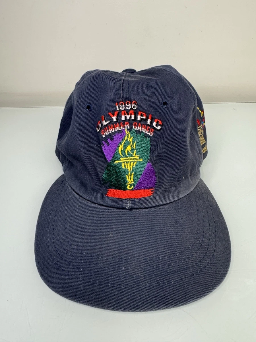 Casquette chapeau vintage 1996 Jeux olympiques d'Atlanta snap