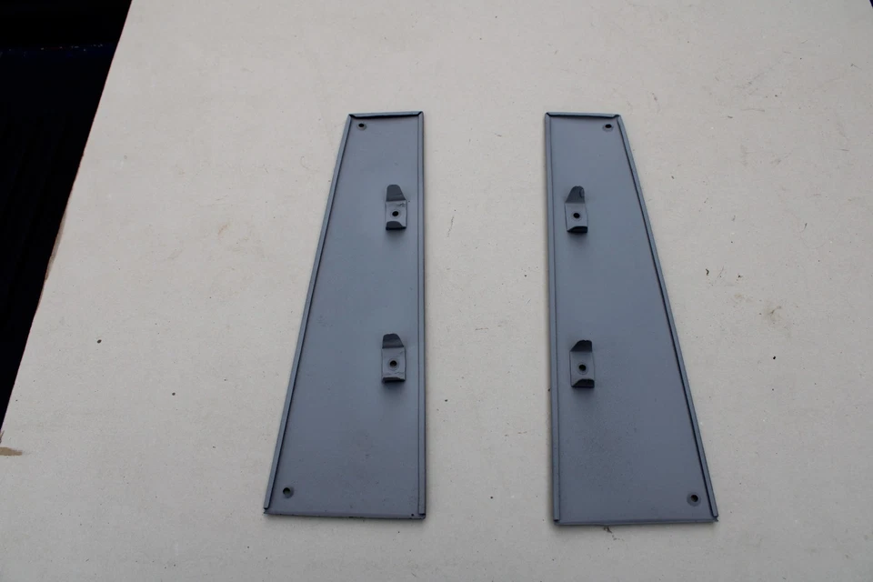 1960 - 1963 Ford Falcon Ranchero B Pillar Interior Metal Trim Panels R + L Foto 3 de 4