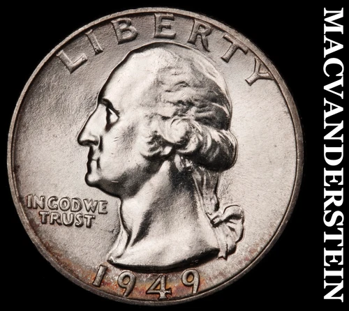 1949 Washington Quarter- Choice Gem Brilliant Uncirculated++++ Luster #G6731