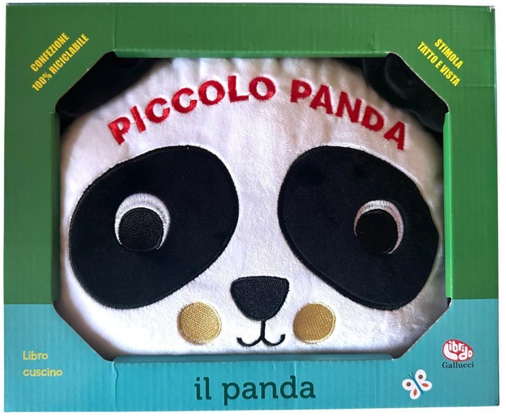 Librido Gallucci Il Panda. Libro Cuscino. Ediz. A Colori - Immagine 3