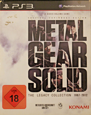 Metal Gear Solid The Legacy Collection  PS3 PAL Deutsch Stealth Action Spiel