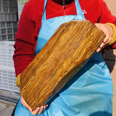 24.09LBNatural Yellow Tiger Eye Stone Crystal Health Stone Healing Specimen
