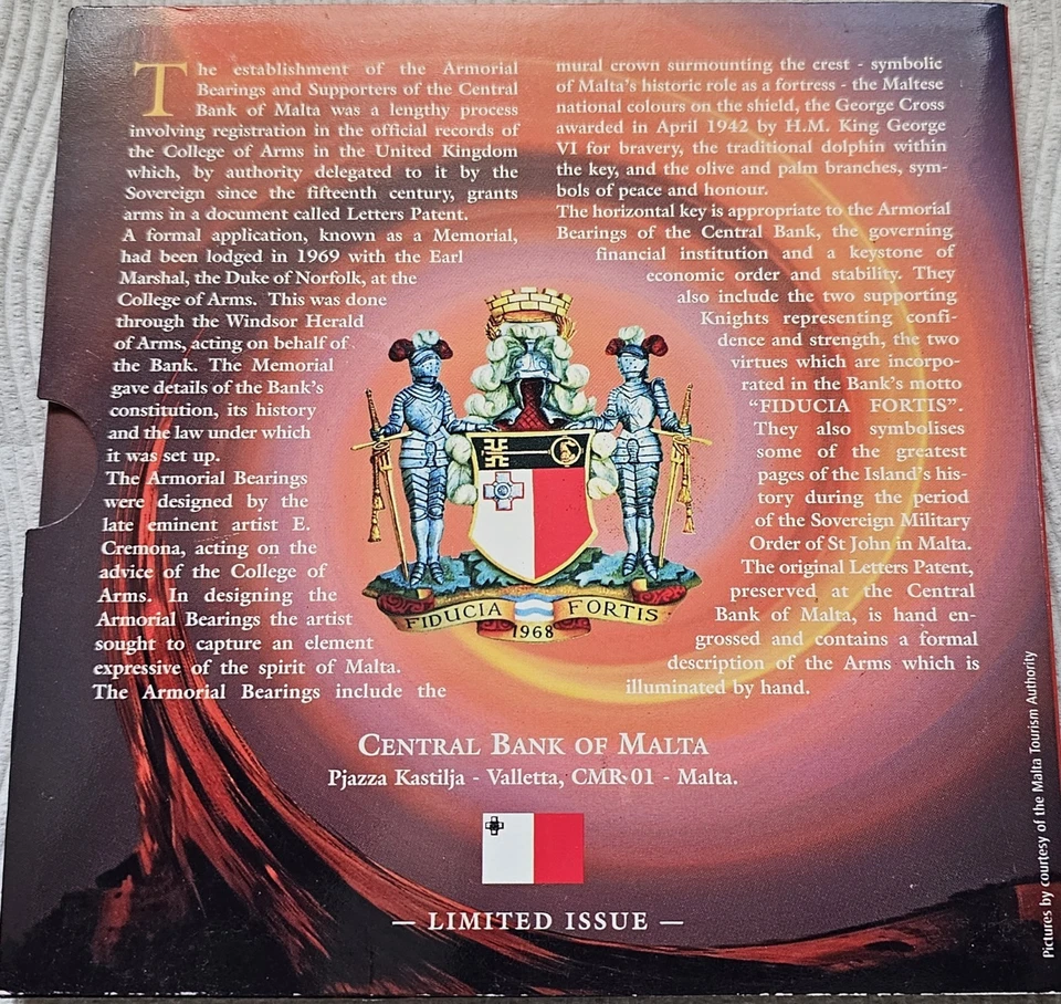 2007 Coins Of Malta Official Issue Year Set - Uncirculated Mint Set - Image 2 of 4