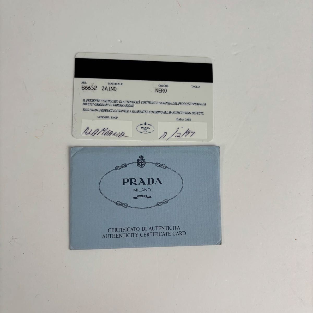 Excellent condition PRADA triangular logo triangl… - image 19