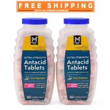 Member's Mark Ultra Strength Antacid Chewable Tablets Assorted Berry 265 ct. 2Pk
