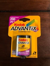 Vintage Kodak Advantix 200 Film 25 Exposure*