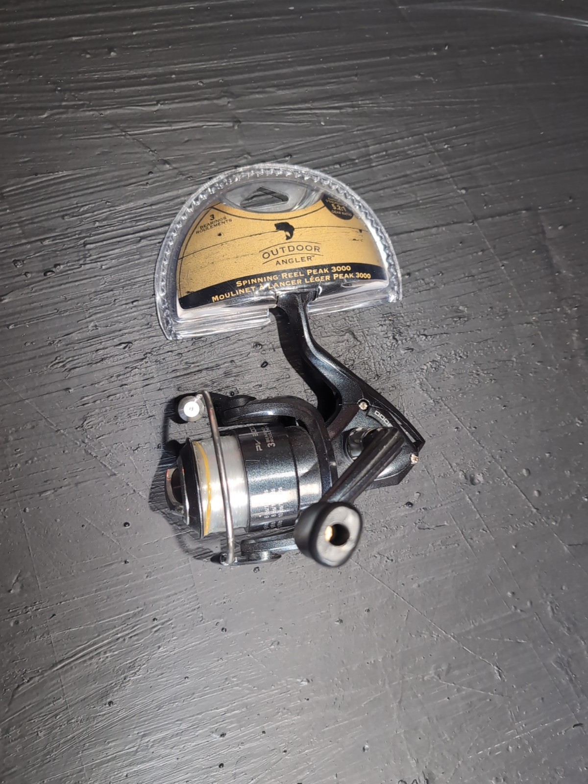 OUTDOOR ANGLER PEAK 3000 SPINNING REEL 5.2:1 Gear Ratio New